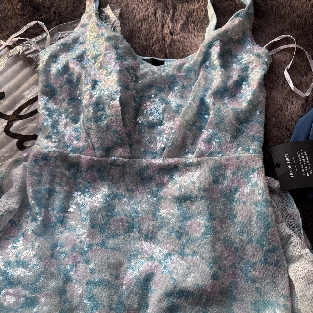 Lulus Sequin Embellished Dress - Picture 4 of 4